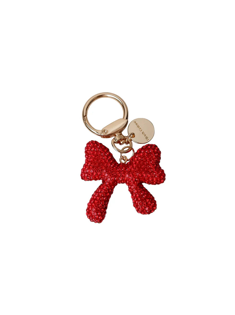 Bonnie Sparkle Bow Keyring