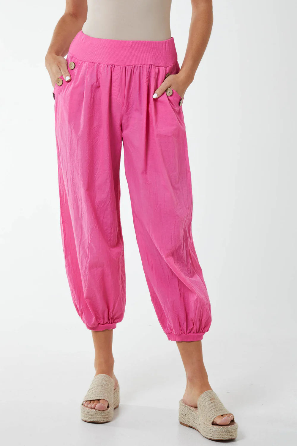 Donna Essential Summer Harem Trousers