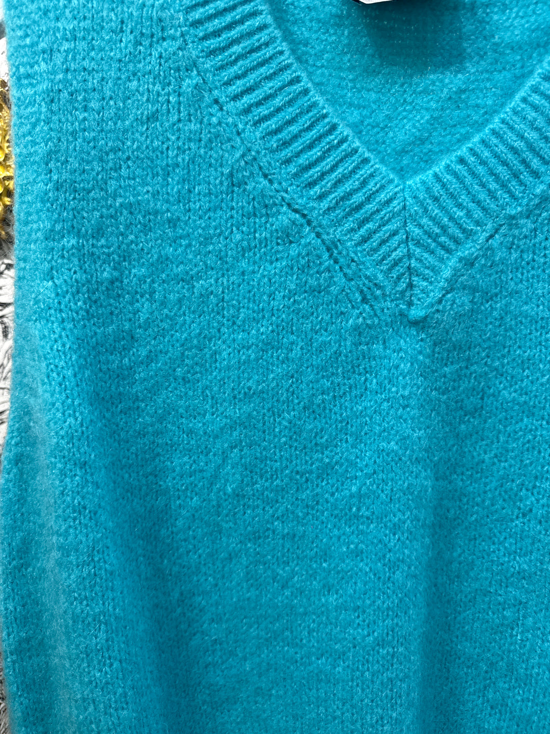 Veronica V-Neck Mohair Tank Top