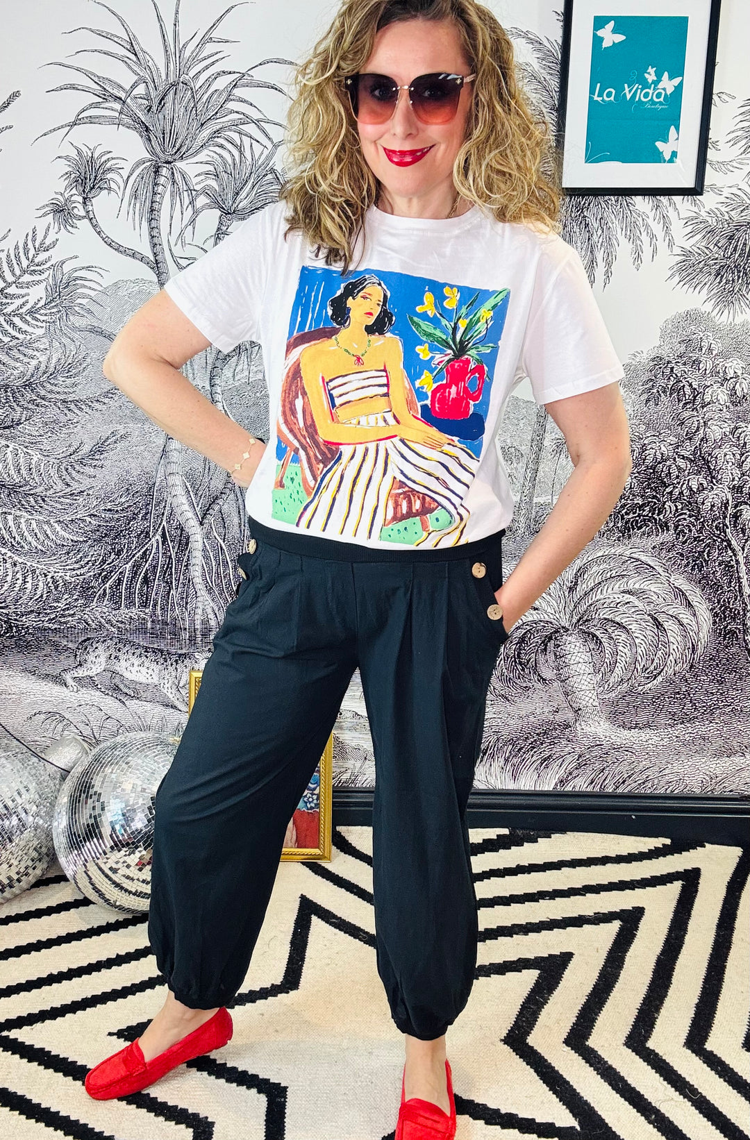 Donna Essential Summer Harem Trousers