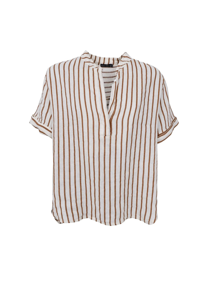 Melina Linen Blouse