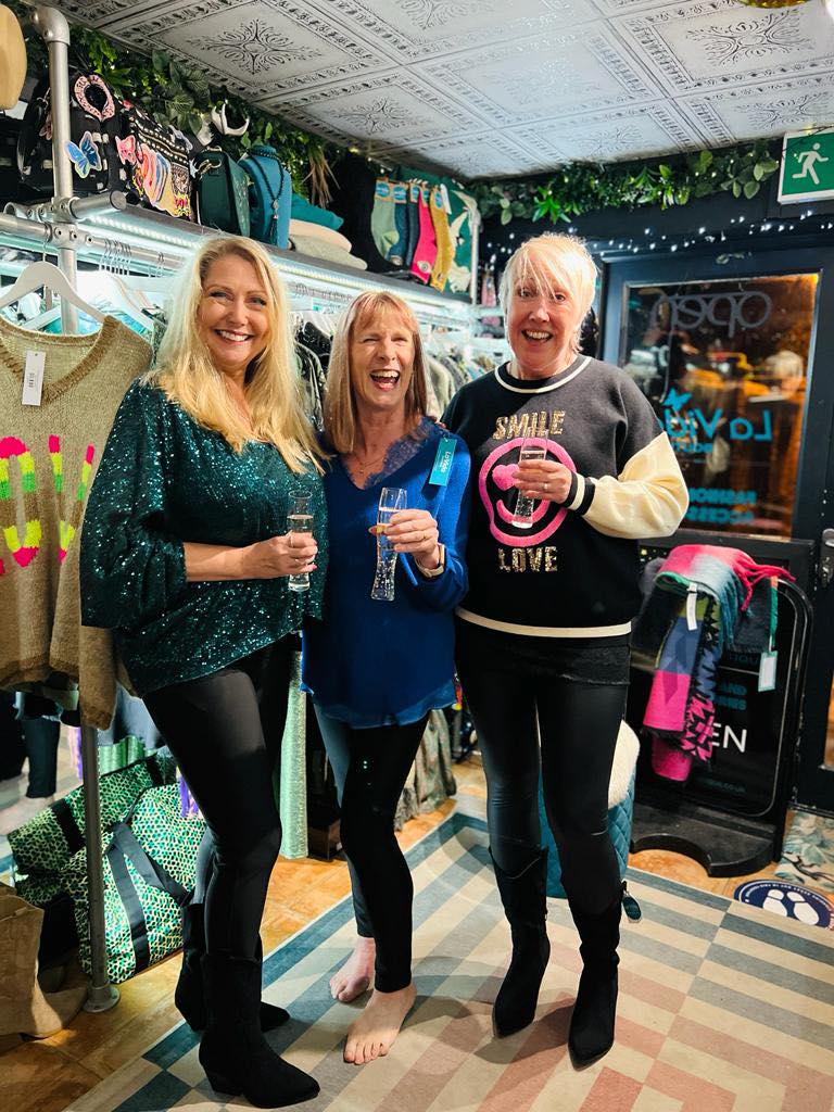 Group styling party at La Vida Boutique, Horsham