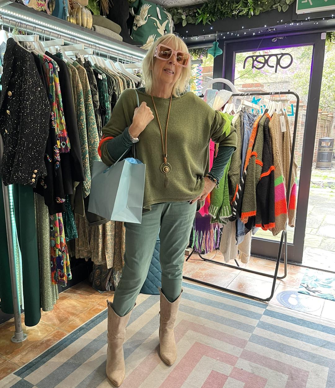 Personal styling session in progress at La Vida Boutique Horsham