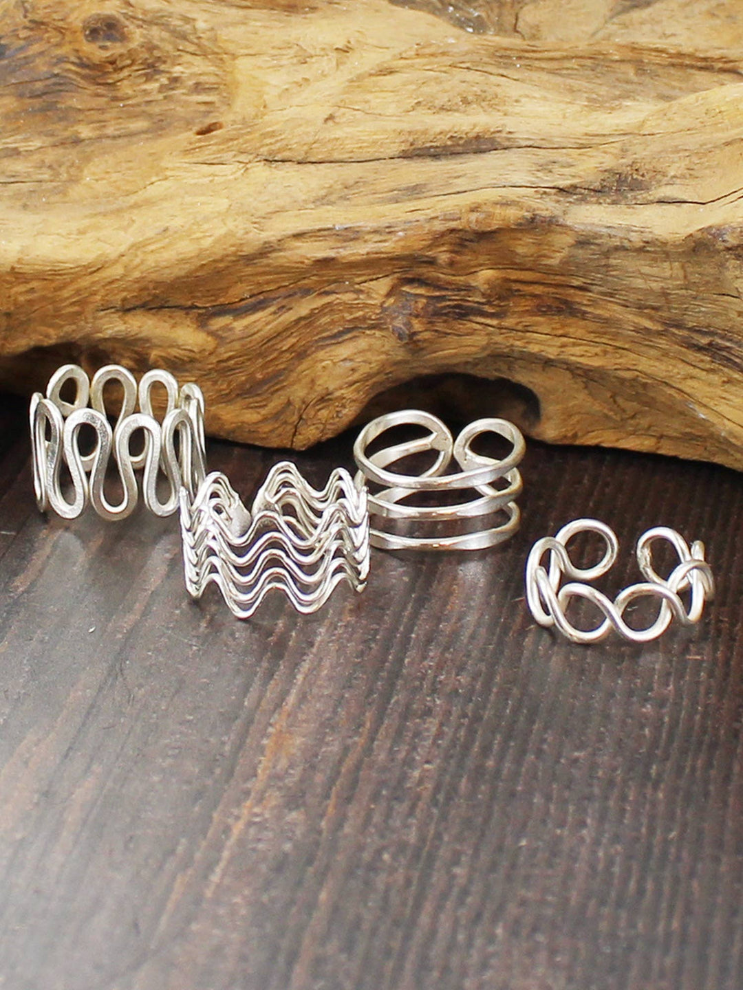 Adjustable Metal Rings