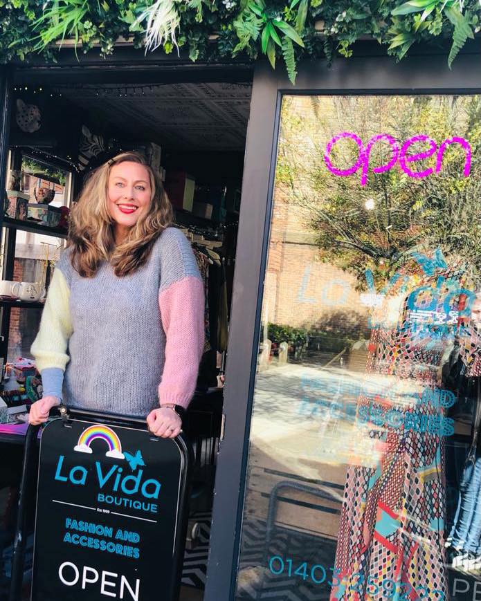 Donna Camera, personal stylist and owner of La Vida Boutique