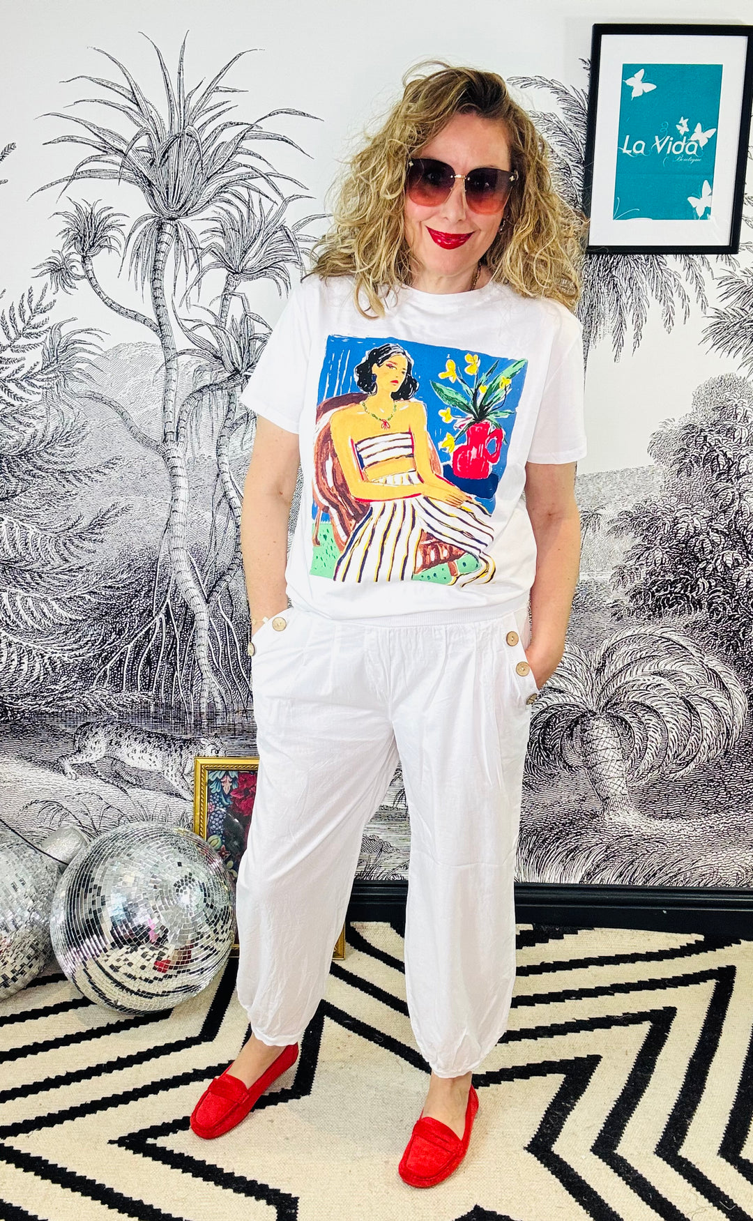 Donna Essential Summer Harem Trousers