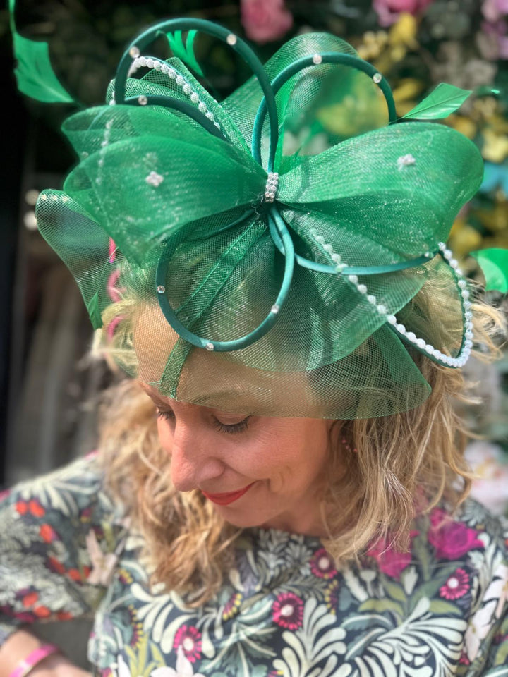 Pearl &amp; Diamante Fascinator
