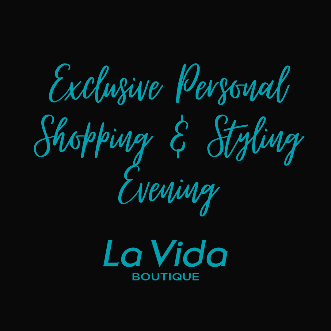 Boutique Private Styling &amp; Shopping Hire 2 hrs