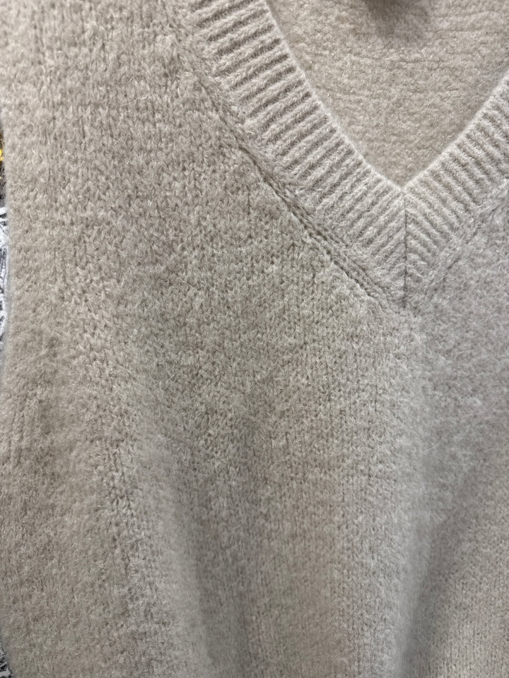 Veronica V-Neck Mohair Tank Top