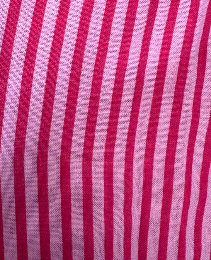 Amanda Stripe Linen Wide Leg Trouser
