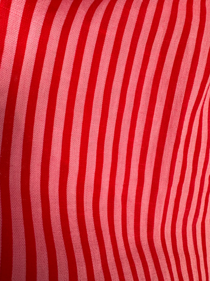 Amanda Stripe Linen Wide Leg Trouser