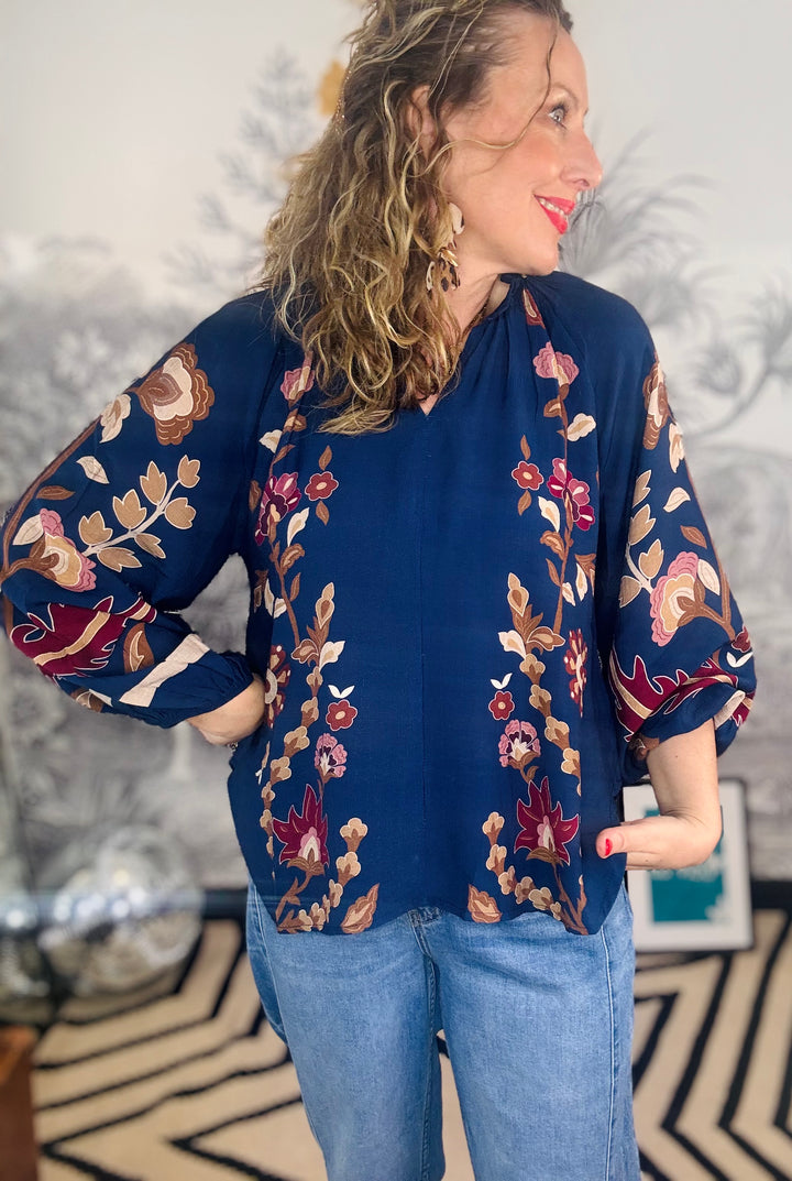 Marigold Boho Blouse