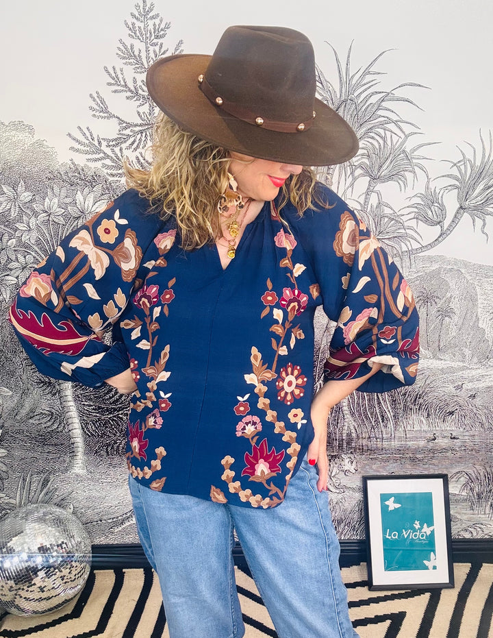 Marigold Boho Blouse