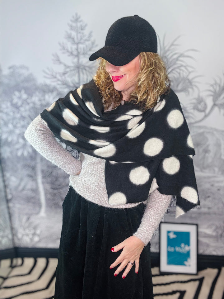 Blix Polka Dot Winter Scarf