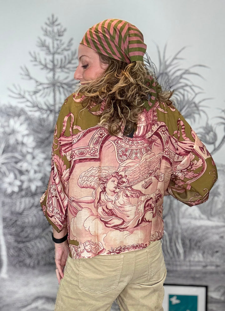 Angels Olive Kimono
