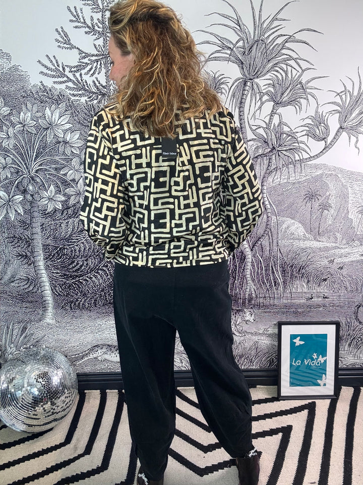 Luna Blouse in Pristine