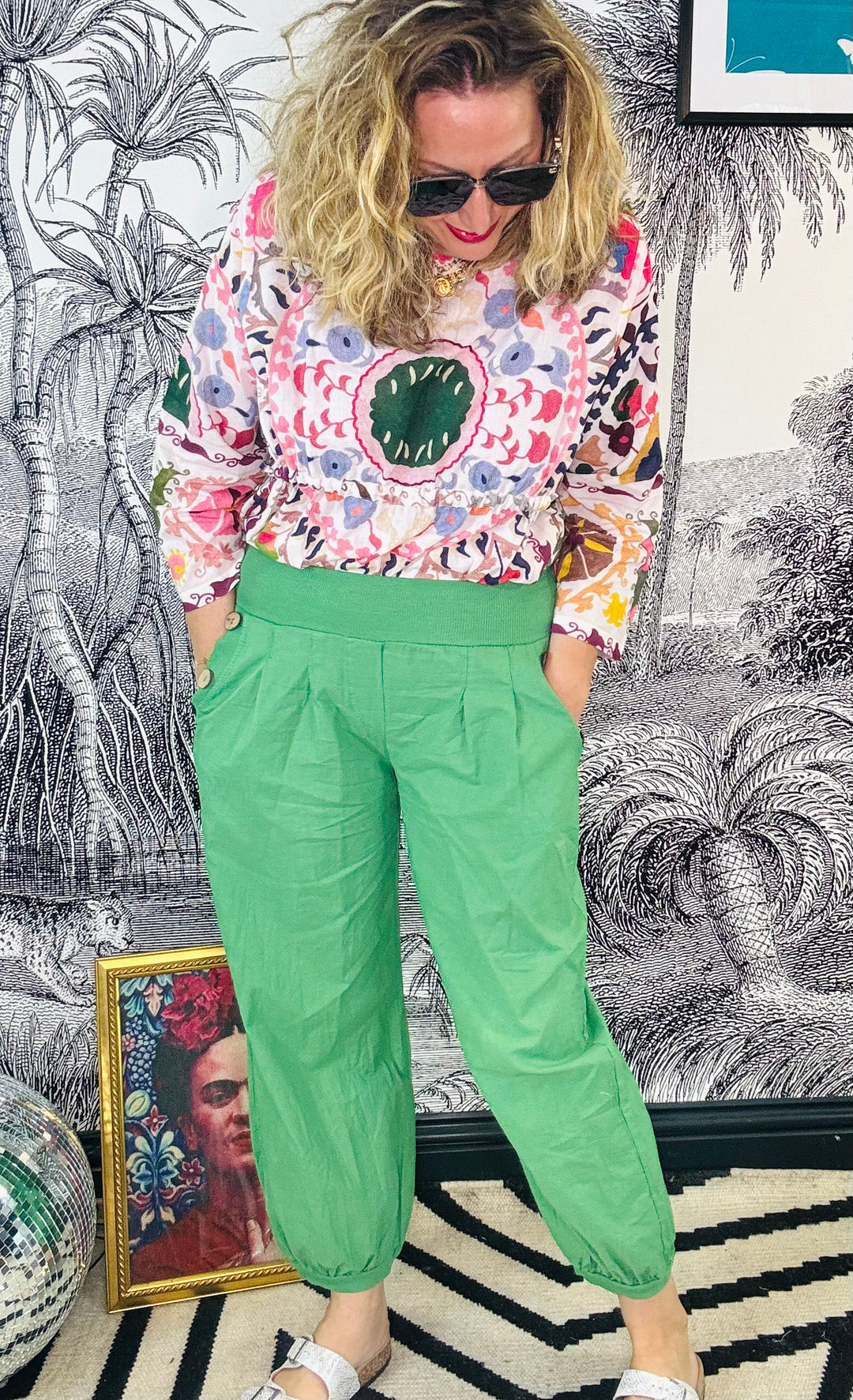 Donna Essential Summer Harem Trousers