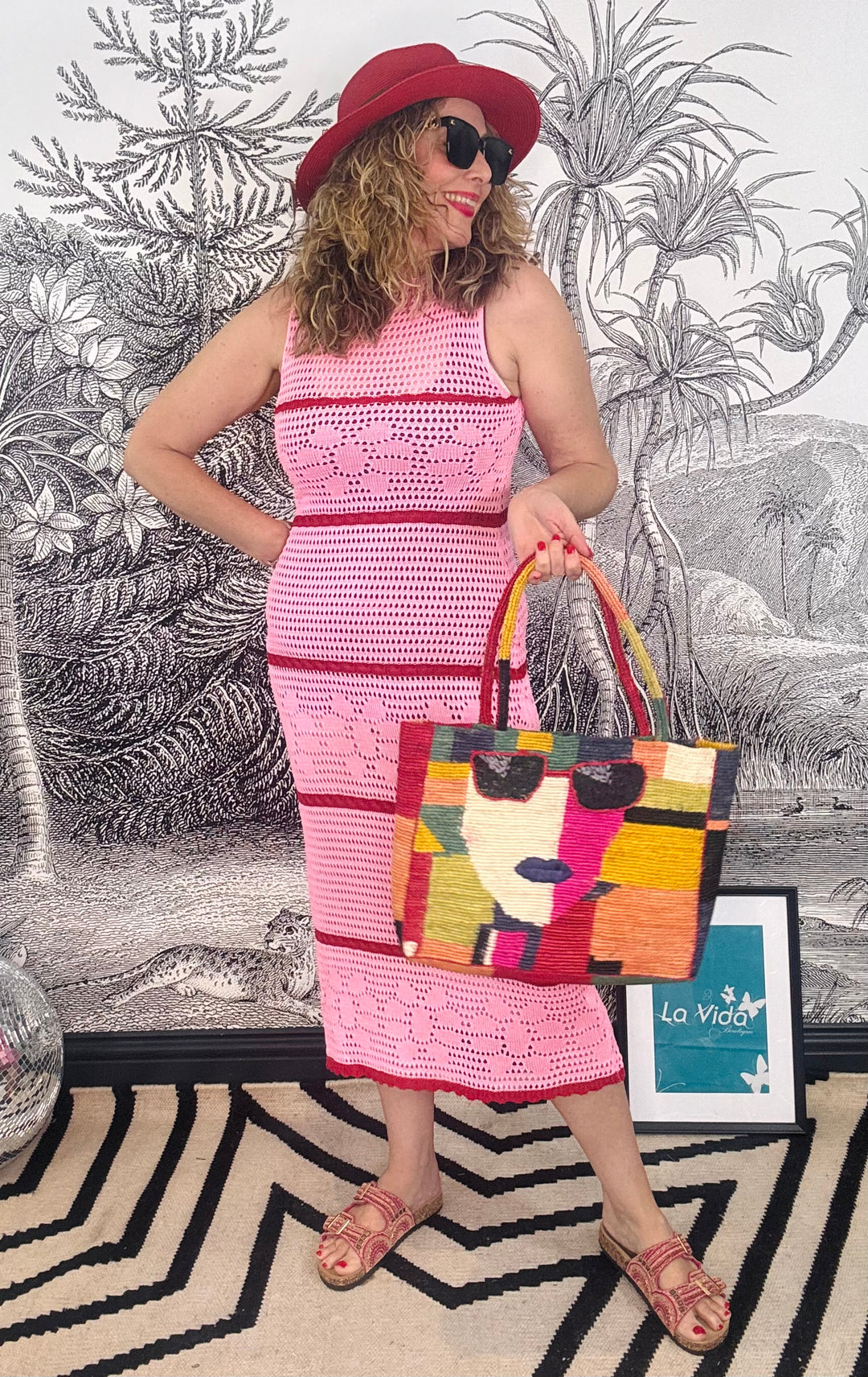 Nikki Crochet Dress