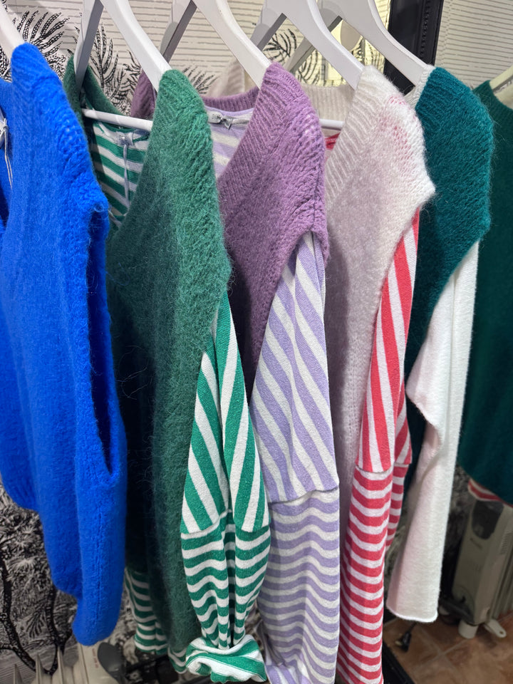 Veronica V-Neck Mohair Tank Top