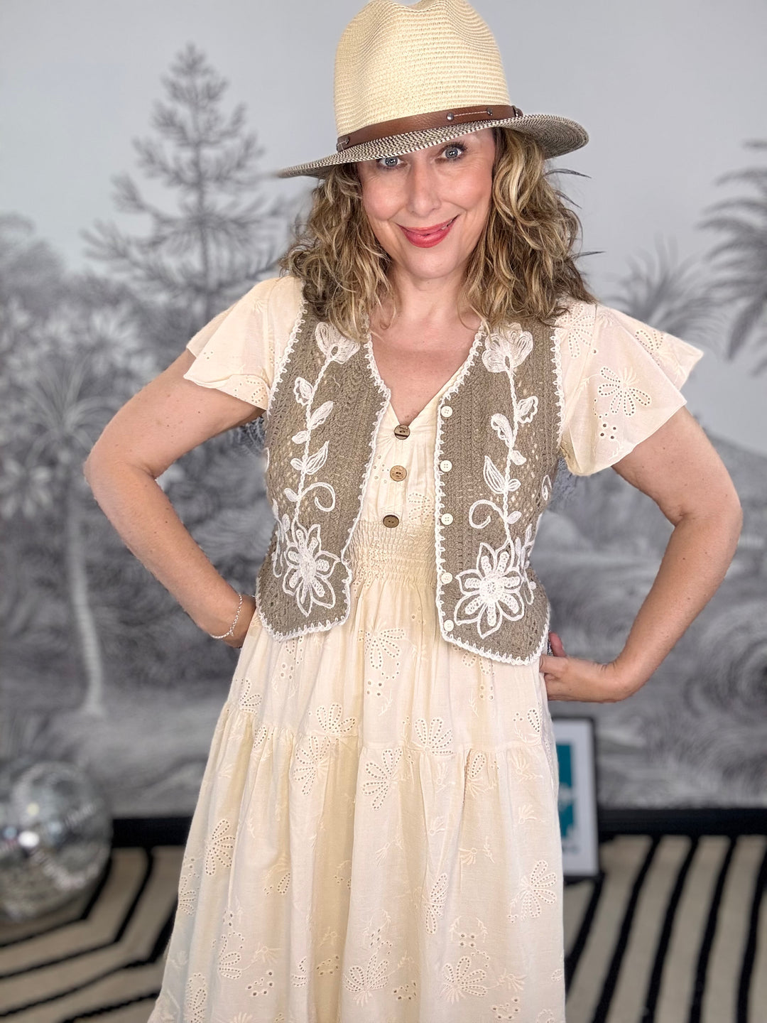 Calpe Crochet Waistcoat
