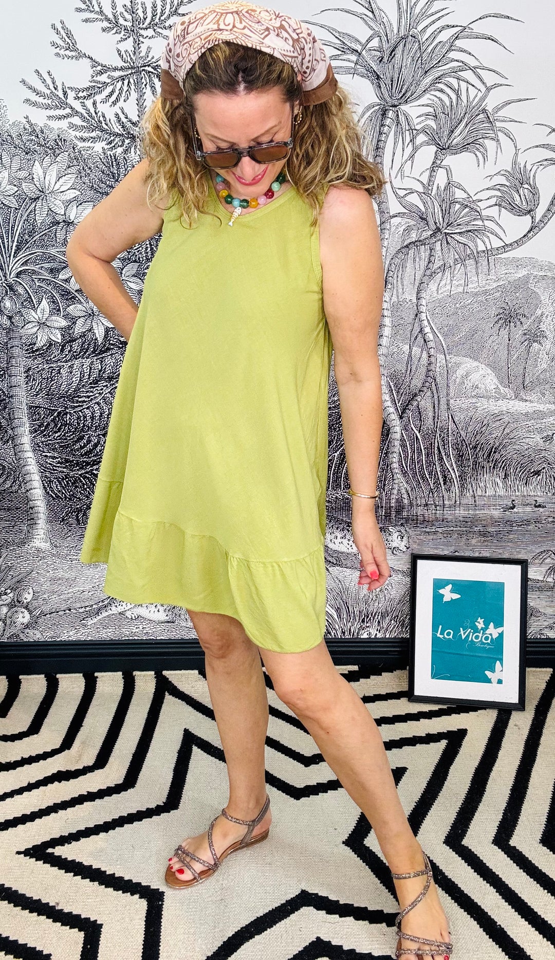 Triana Tiered Hemline Dress