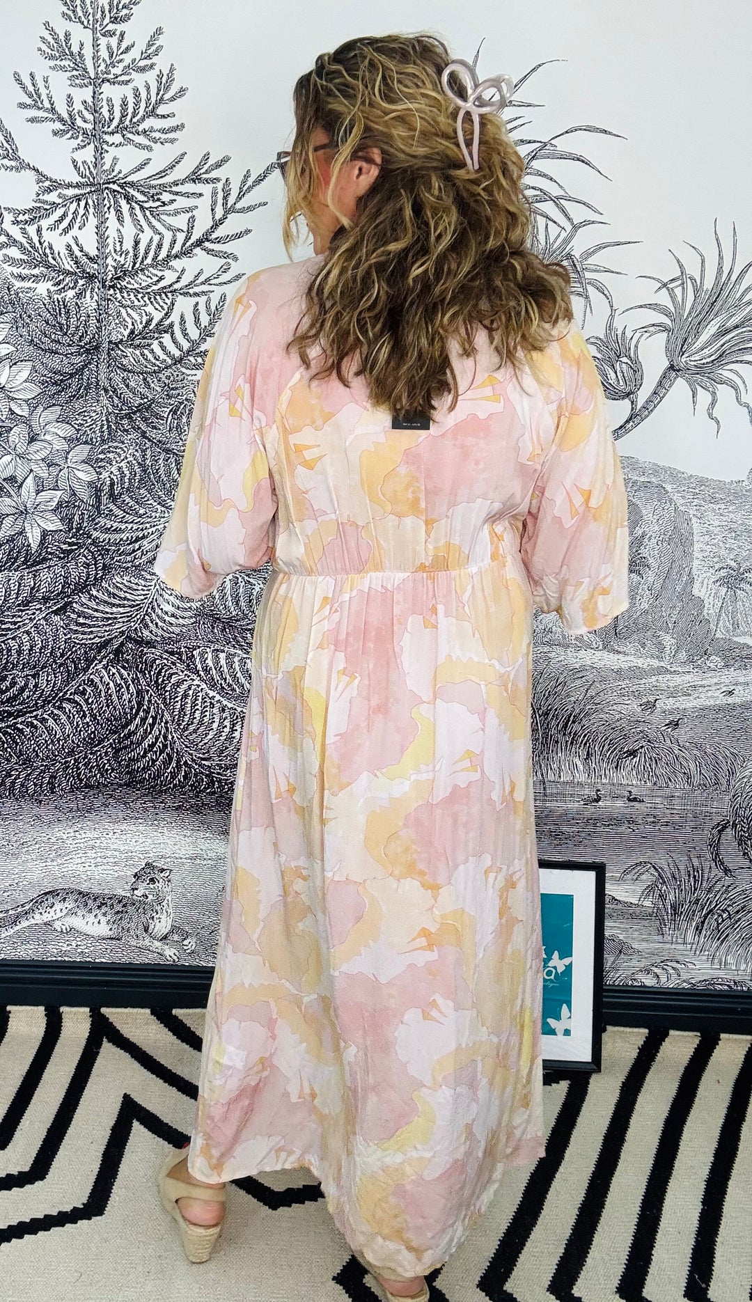 Reef Dress in Soft Pastel