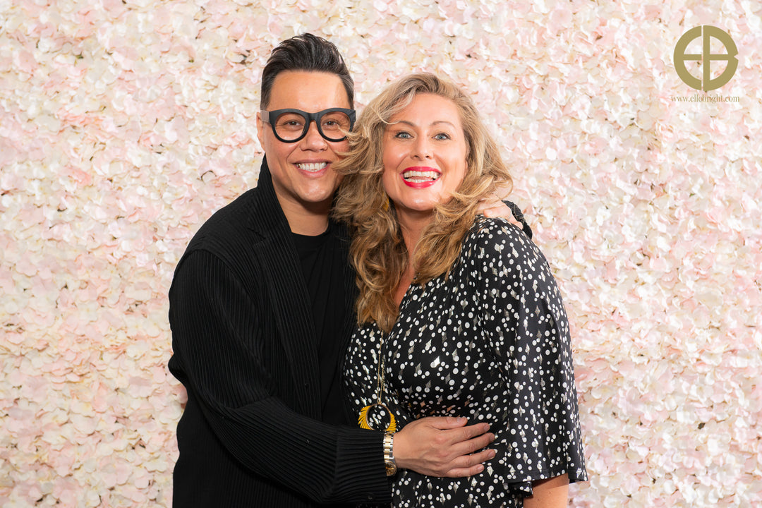 Donna with Gok Wan at La Vida Boutique fashion show