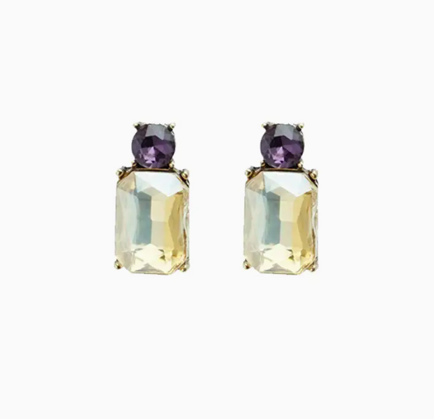 Mini Gem Stud Earrings