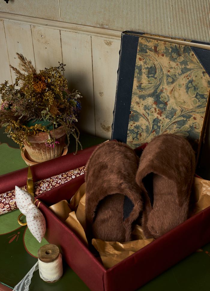 Blaze Faux Fur Slippers