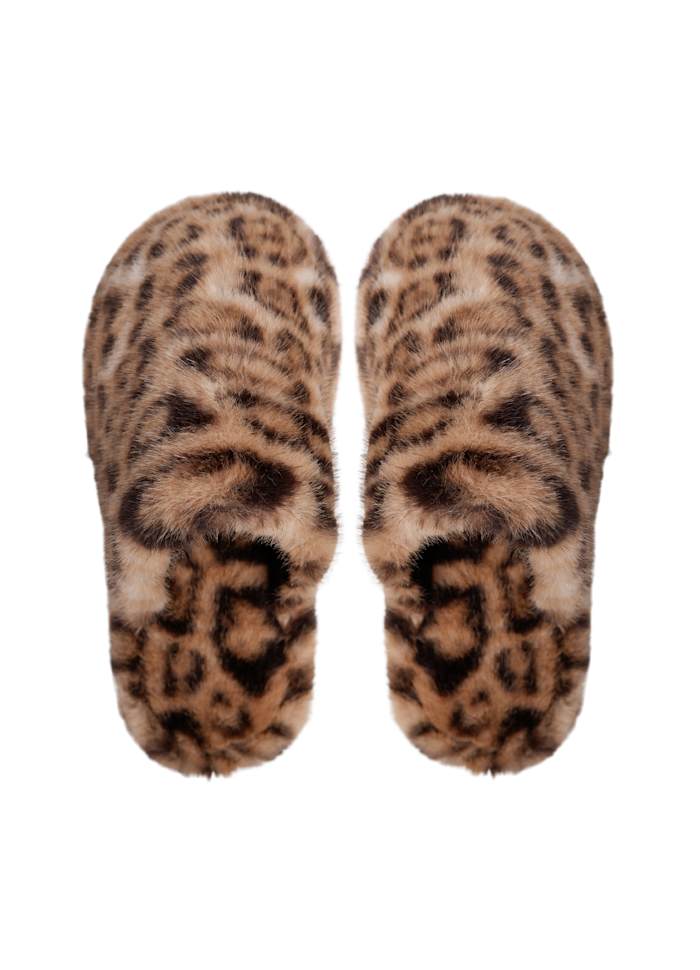 Blaze Faux Fur Leo Slippers
