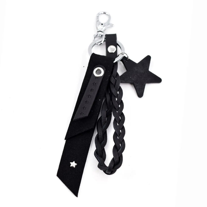 Tassel Plait &amp; Star Keyring
