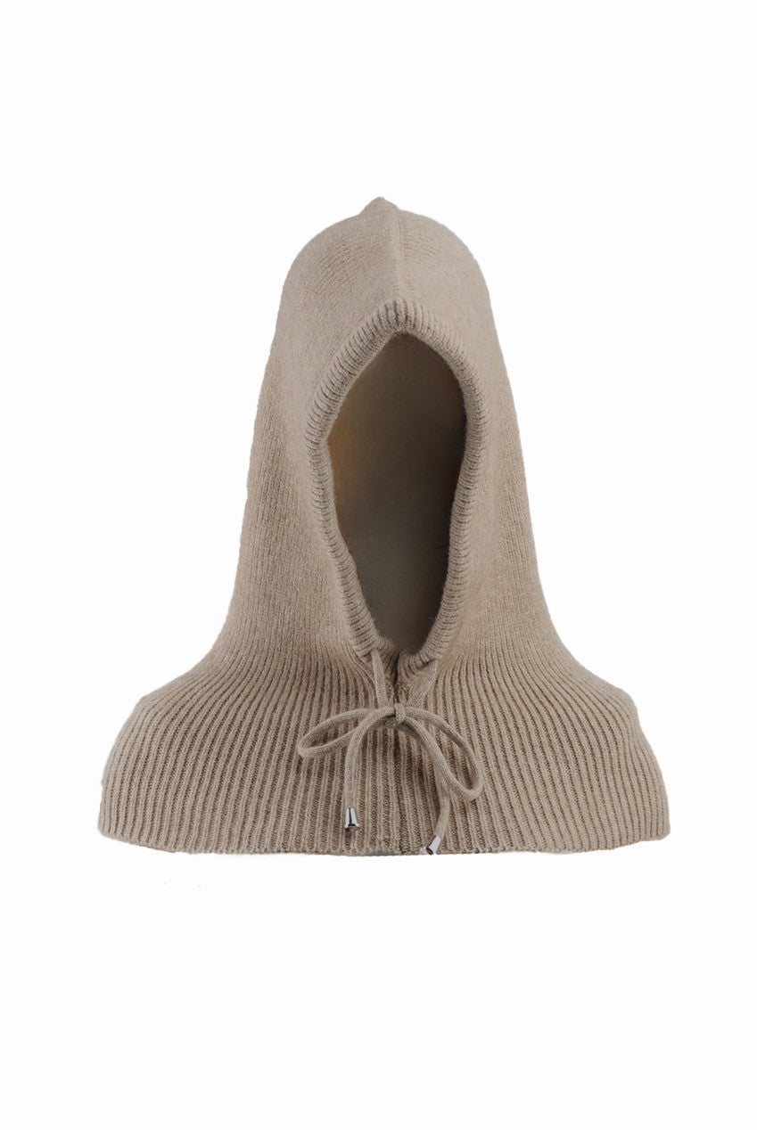 Zanna Wool Blend Hooded Snood
