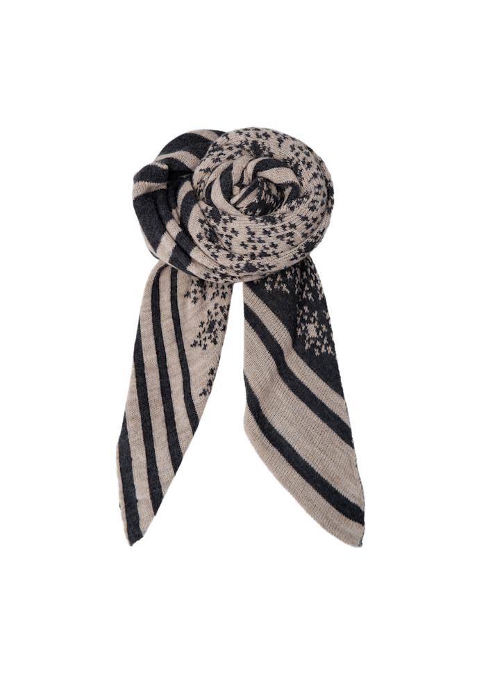 Bex Jacquard Triangle Scarf