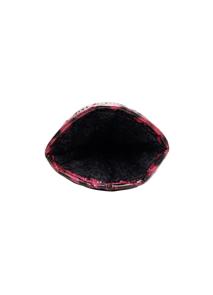 Nadina Quilted Fleece Lined Leo Mittens