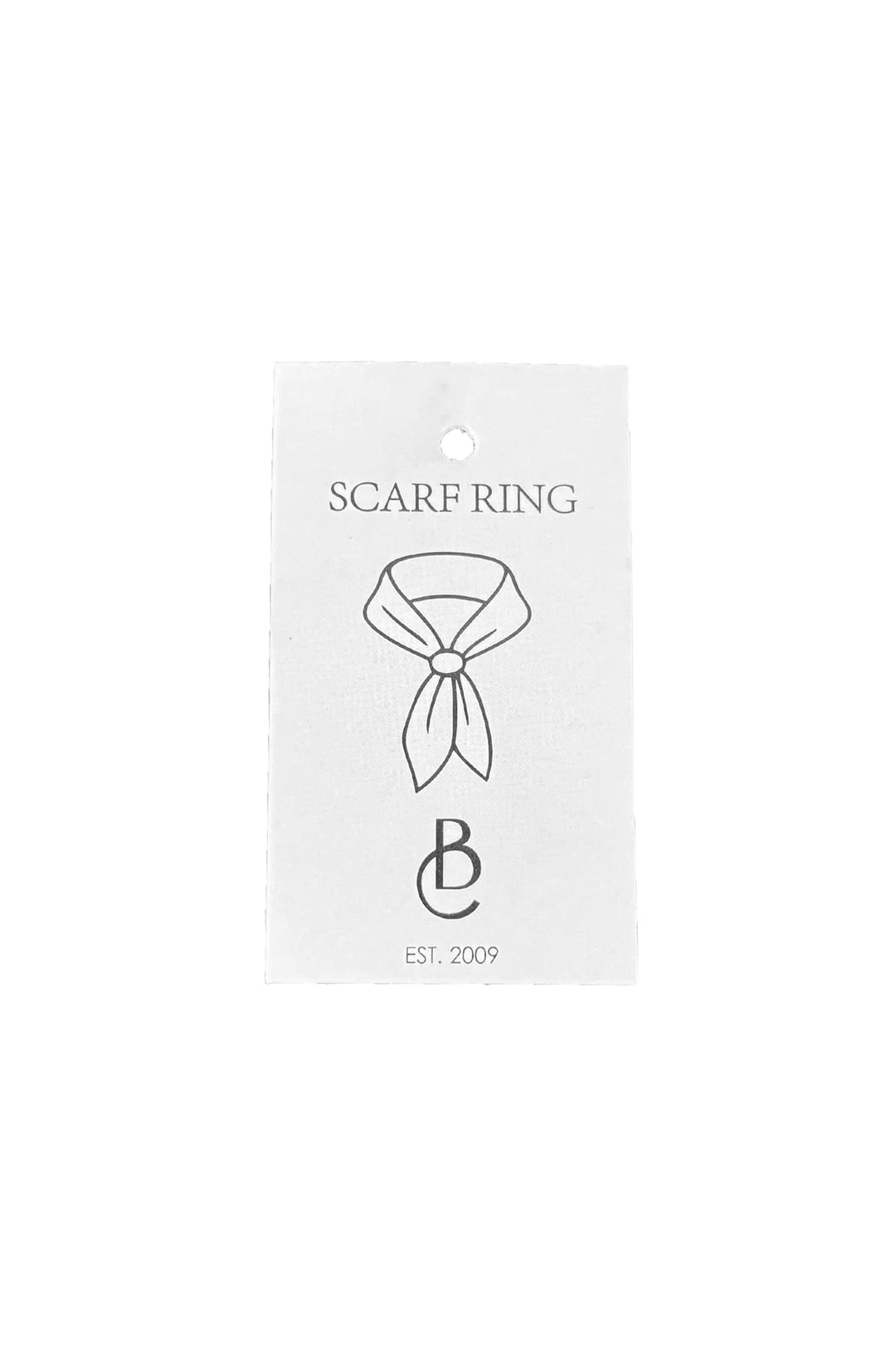 Denia Silver Mini Scarf Ring