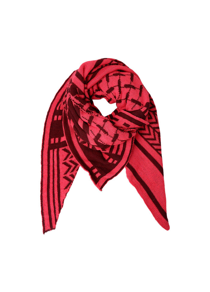 Bex Jacquard Triangle Scarf