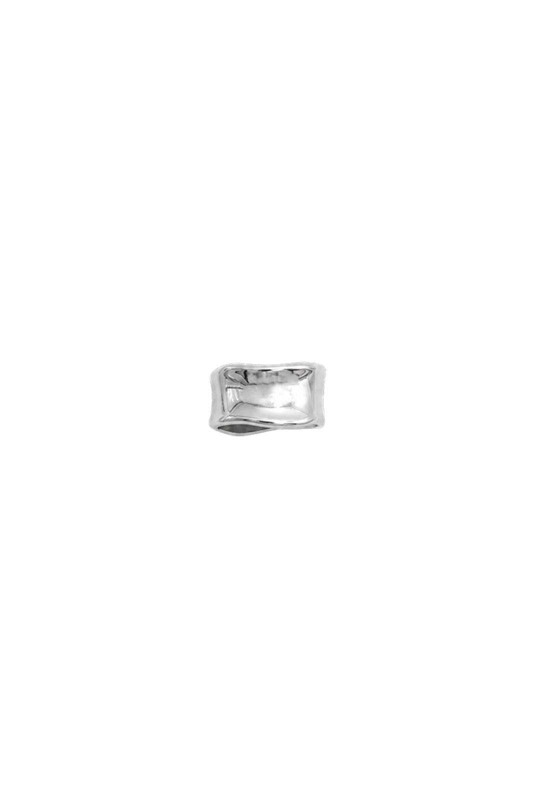 Denia Silver Mini Scarf Ring