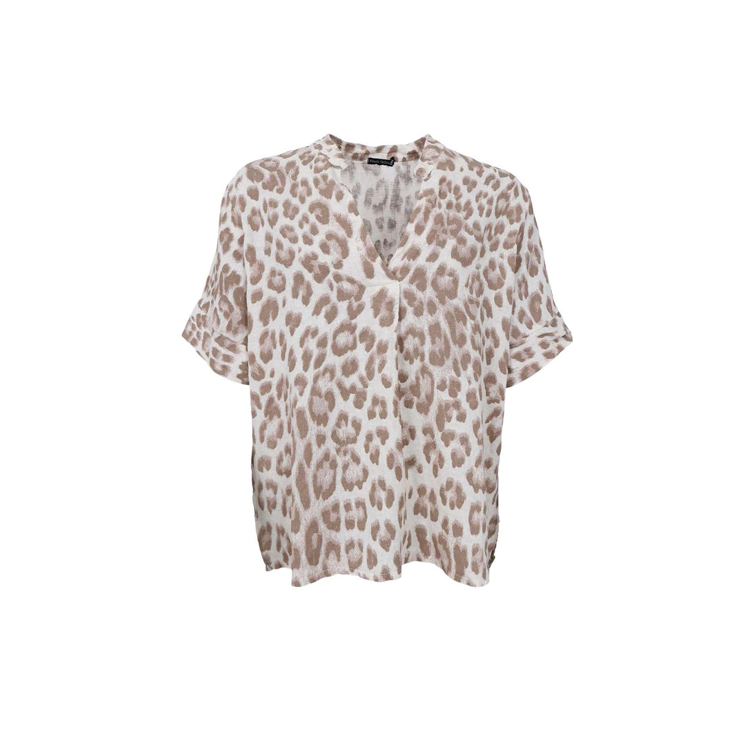 Melina Linen Blouse